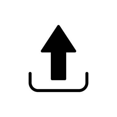 Simge vektör illüstrasyonu yükle. veri işareti ve sembolü yükle