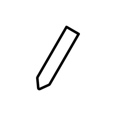 Kalem simgesi vektör illüstrasyonu. Kalem işareti ve sembol. Simge vektörünü düzenle