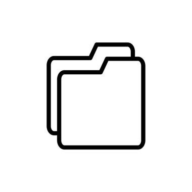 Dizin simgesi vektör illüstrasyonu. dizin işareti ve sembol