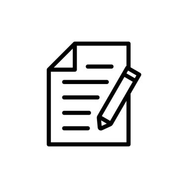 Note icon vector illustration. notepad sign and symbol