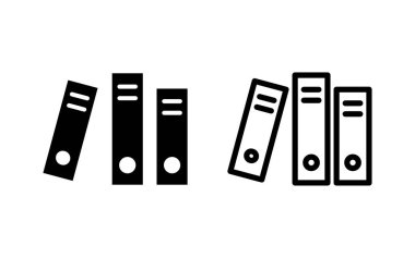 Kütüphane ikonu vektör illüstrasyonu. eğitim işareti ve sembol