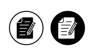 Note icon vector illustration. notepad sign and symbol