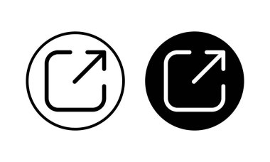 Simge vektör illüstrasyonunu paylaş. İşaret ve sembol paylaşımı