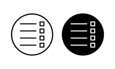 Menü Simgesi vektör illüstrasyonu. Web menü işareti ve sembol. Hamburger menüsü sembolü