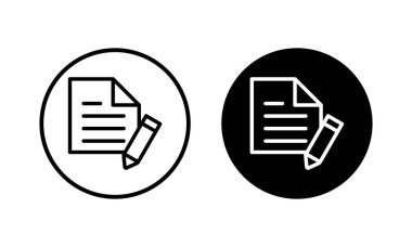 Note icon vector illustration. notepad sign and symbol