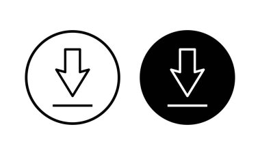 Simge vektör illüstrasyonu indir. İşaret ve sembol indir