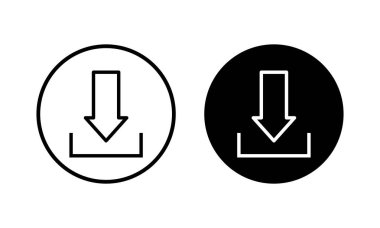 Simge vektör illüstrasyonu indir. İşaret ve sembol indir