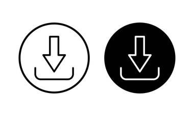 Simge vektör illüstrasyonu indir. İşaret ve sembol indir