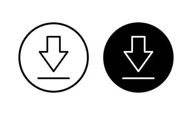 Simge vektör illüstrasyonu indir. İşaret ve sembol indir