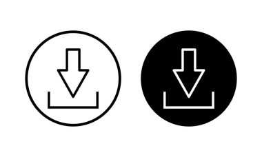 Simge vektör illüstrasyonu indir. İşaret ve sembol indir