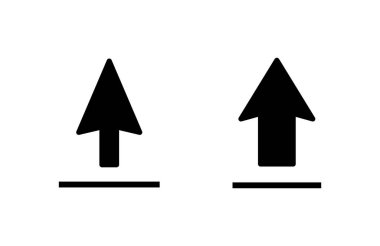 Simge vektör illüstrasyonu yükle. veri işareti ve sembolü yükle