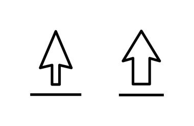 Simge vektör illüstrasyonu yükle. veri işareti ve sembolü yükle