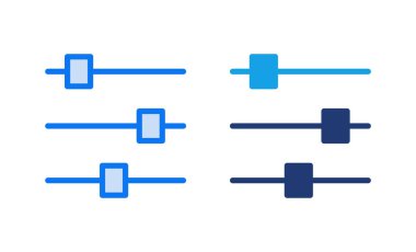 Menü Simgesi vektör illüstrasyonu. Web menü işareti ve sembol. Hamburger menüsü sembolü