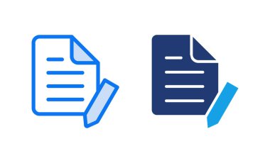 Note icon vector illustration. notepad sign and symbol