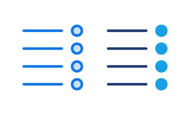 Menü Simgesi vektör illüstrasyonu. Web menü işareti ve sembol. Hamburger menüsü sembolü