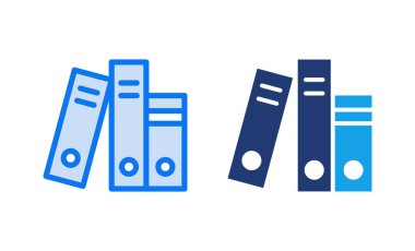 Kütüphane ikonu vektör illüstrasyonu. eğitim işareti ve sembol