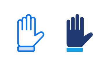 El ikonu vektör illüstrasyonu. El işareti ve sembol. el hareketi