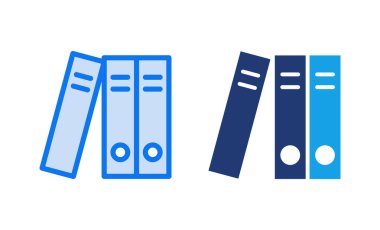 Kütüphane ikonu vektör illüstrasyonu. eğitim işareti ve sembol