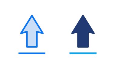 Simge vektör illüstrasyonu yükle. veri işareti ve sembolü yükle