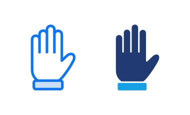 El ikonu vektör illüstrasyonu. El işareti ve sembol. el hareketi