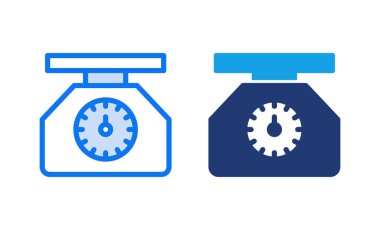 Simge vektör çizimini ölçeklendirir. Ağırlık ölçeği işareti ve simgesi