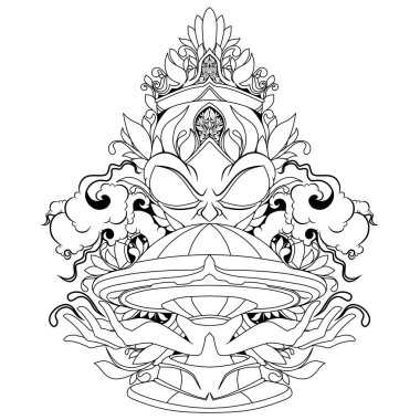 Uzaylı mandala çizgisi