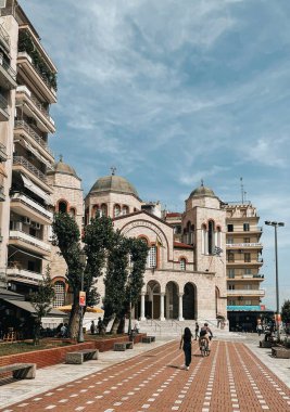 Stroll through the sunny streets of Thessaloniki and admire its architectural treasures in this set of summer photos. clipart