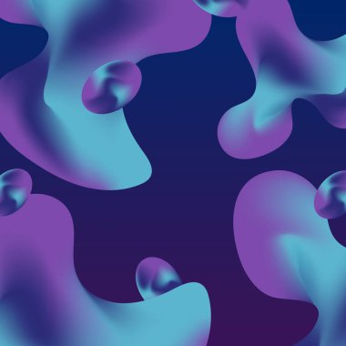 Farklı renklerde soyut şekiller kullanarak soyut illüstrasyon. Grafik geometrik elementlerle kaplanmış şablon. Broşürlere, posterlere, kapaklara ve afişlere uygulanabilir. Vektör illüstrasyonu.