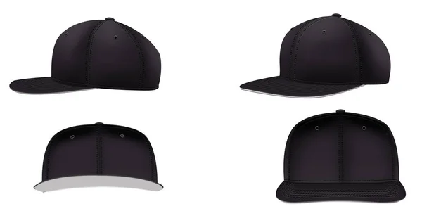 Siyah Beyzbol Şapkası
