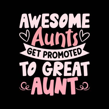 Muhteşem teyzeler, Komik Yeğen 'e, Vintage Anne' ye ve Tişört Tasarımı 'na terfi ettiler. 