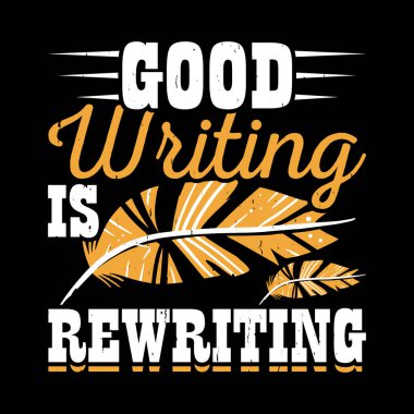 Komik Kitap Yazıcı Retro Vintage Yayınlanmış Kitap Yazarı Tişört Tasarımı