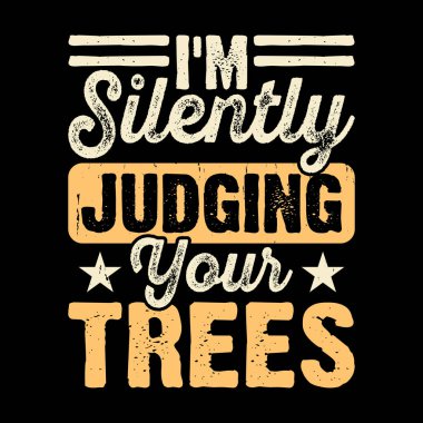 Komik Marangoz Ağaççılık Hediyesi Retro Vintage Arborist Tişört Tasarımı