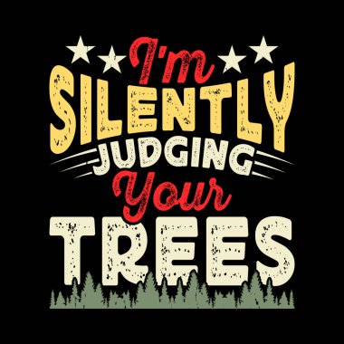 Komik Marangoz Ağaççılık Hediyesi Retro Vintage Arborist Tişört Tasarımı