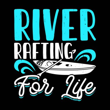 River Rafting Hayat Boyu Komik Rafting Rafting Vintage Rafting Rafting Tişörtü Tasarımı