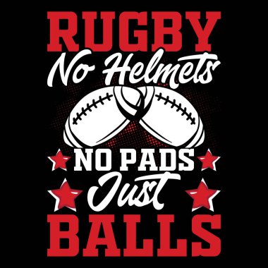 Komik Rugby Oyuncusu Koç Retro Vintage Player Tişört Tasarımı