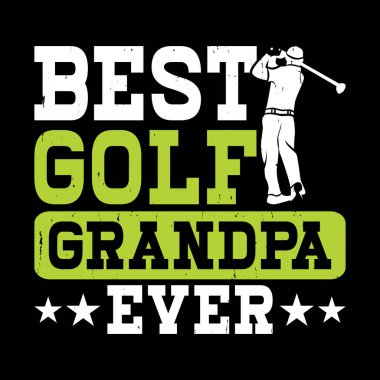 Gelmiş geçmiş en iyi golf dedesi Komik Golf Oyuncuları Golfçü Retro Vintage Golf tişörtü Tasarımı