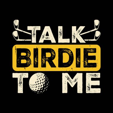 Birdie to Me Funny Golf Oyuncuları Golfçü Retro Vintage Golf Tişörtü Tasarımı