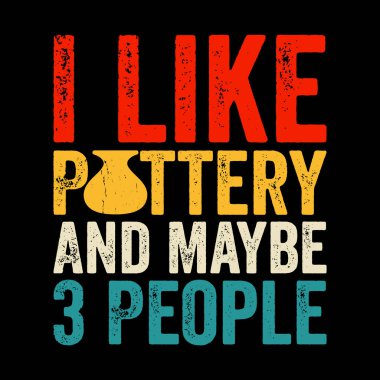 Çömlekçilik ve belki 3 kişi komik çömlek sanat yapıcısı antika seramik sanatçı çömlek tasarımı