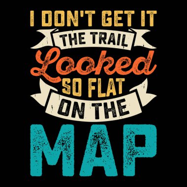 Komik Açık Hava Macera Dağı Doğa Retro Vintage Yürüyüş Tişörtü Tasarımı