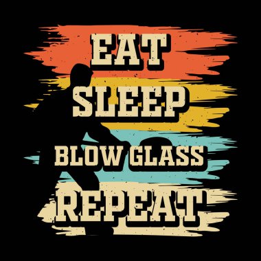 Uyku Üfleme Camı Tekrar Komik Cam üfleyici Retro Vintage Cam Üfleme Tişörtü Tasarımı  