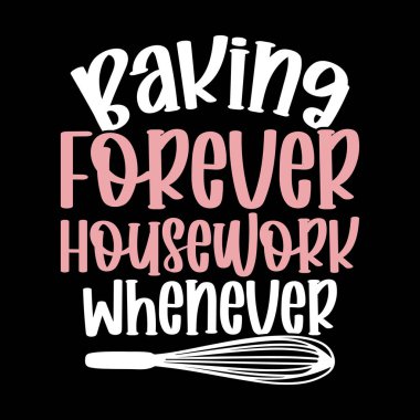 Komik Pişirme Retro Pişirme Tişörtü Tasarımı