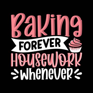 Komik Pişirme Retro Pişirme Tişörtü Tasarımı