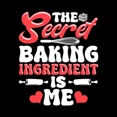 Gizli Pişirme İçindekiler Komik Pişirme Retro Eski Fırın Tişörtü Tasarımı