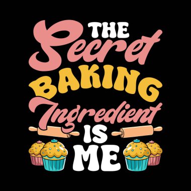 Gizli Pişirme İçindekiler Komik Pişirme Retro Eski Fırın Tişörtü Tasarımı