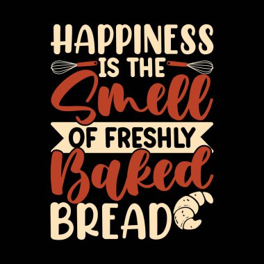 Komik Pişirme Retro Pişirme Tişörtü Tasarımı