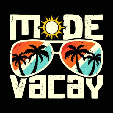 Mode Vacay Retro Palmiye Ağacı Güneş Gözlüğü Tasarımı