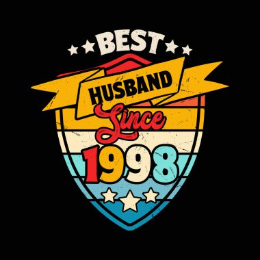 1998 Vintage Shield tişört tasarımından bu yana en iyi koca.