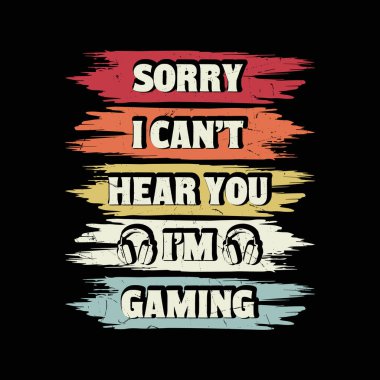 Klasik Oyun Üzgünüm Tişört Tasarımı