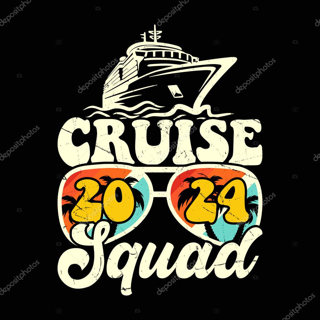 Funny Family Cruise T-shirt Design