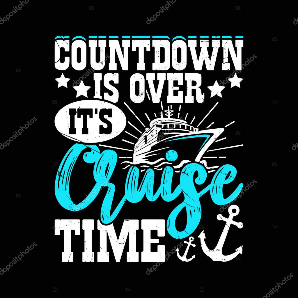 Retro Vintage Family Cruise T-Shirt Design